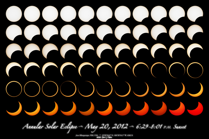 Annular Solar Eclipse Montage, Type 0, Version 1.3